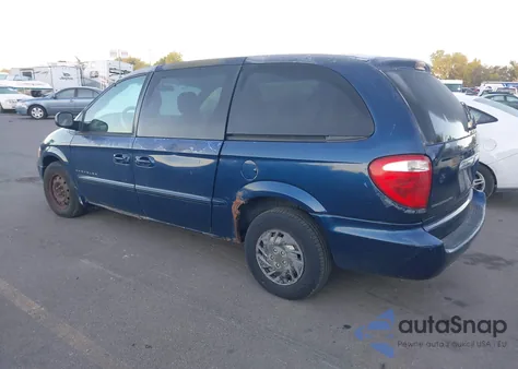 2001 Chrysler Town & Country Lx z USA, uszkodzony, nr VIN 2C4GP44381R343216